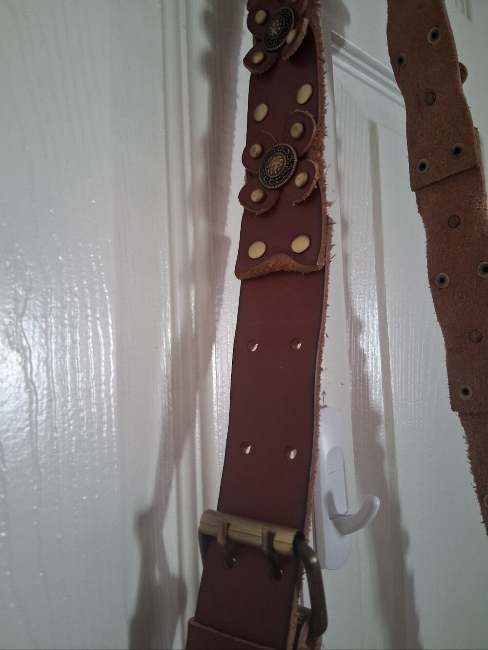 Patricia Nash Leather Denim patchwork , cross body or shoulder. - Picture 9 of 9